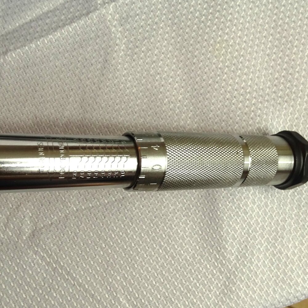 3/8" Torque Wrench Snap Socket Professional Drive Click Type Ratcheting - Picture 8 of 8